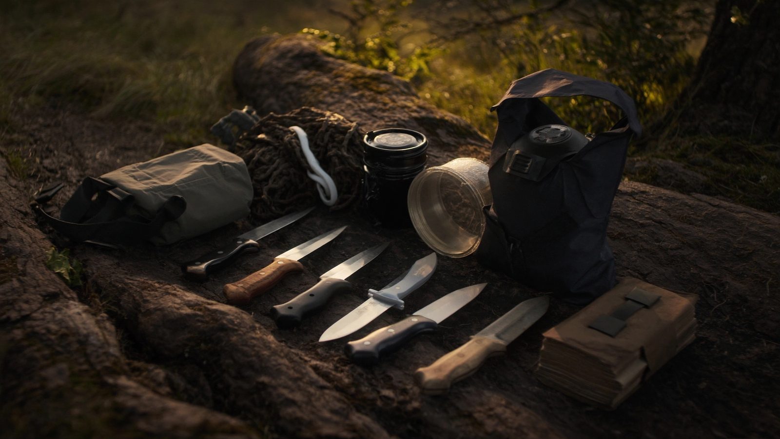 Cuchillo bushcraft natural