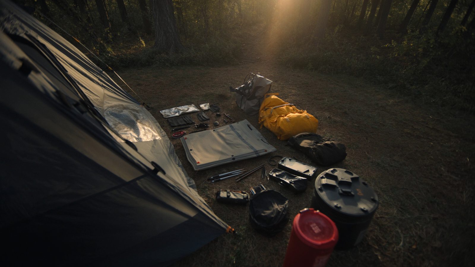 Equipamiento de camping