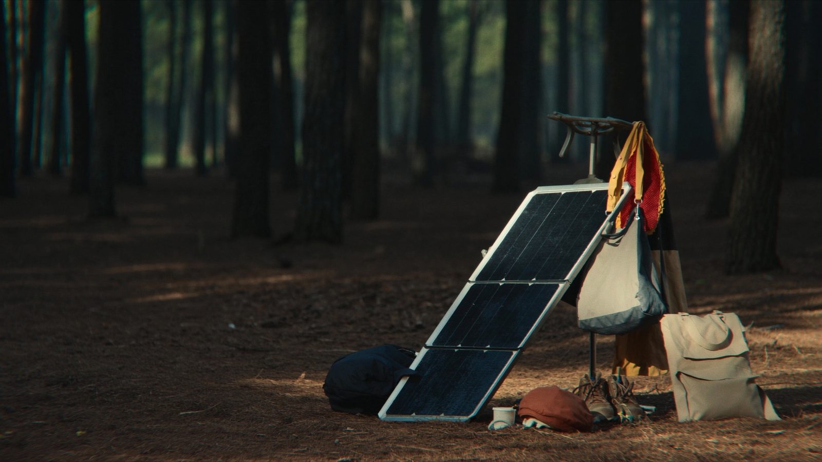 Panel solar portatil camping