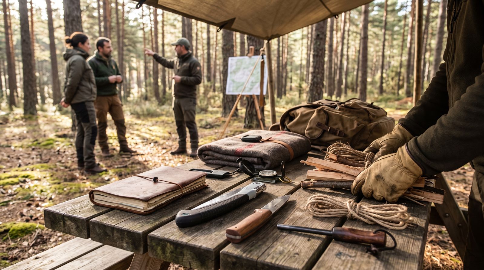 Cursos y formación en bushcraft
