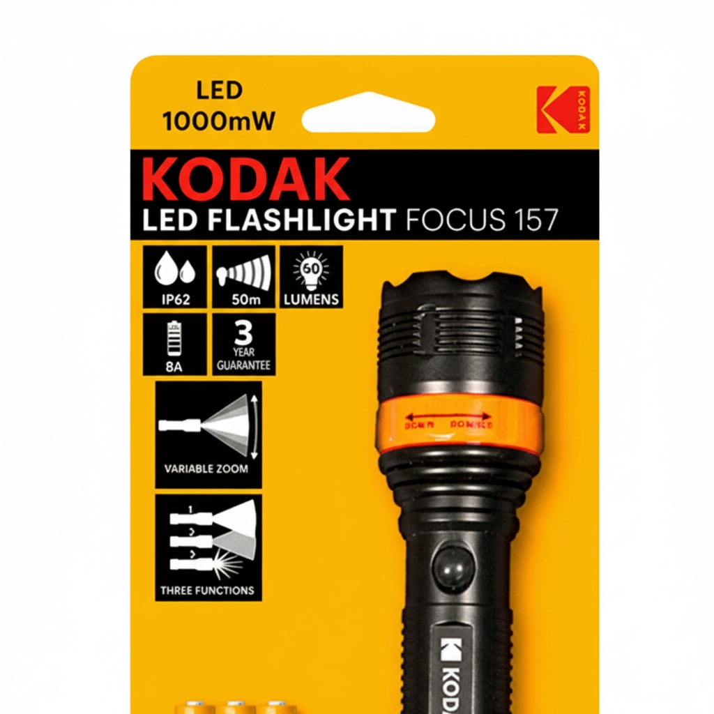 Linterna Kodak KOD488212 - Equipamiento de emergencia fiable - imagen 3