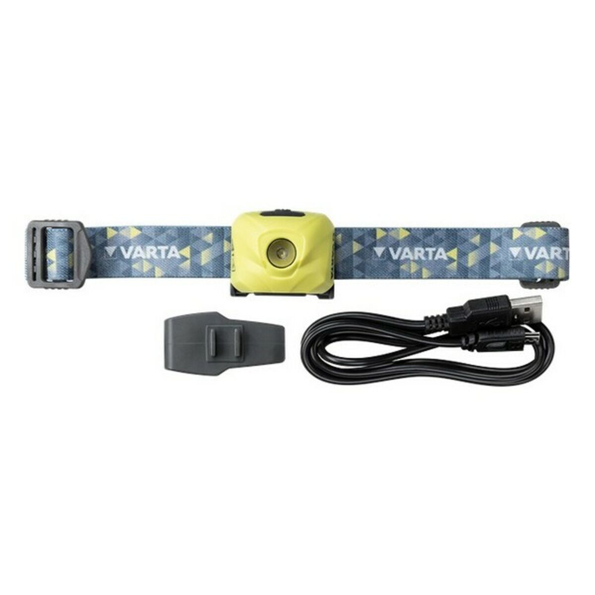 Linterna LED para la Cabeza Varta H30R 300 lm IPX4 3 W Amarillo - Vista 3