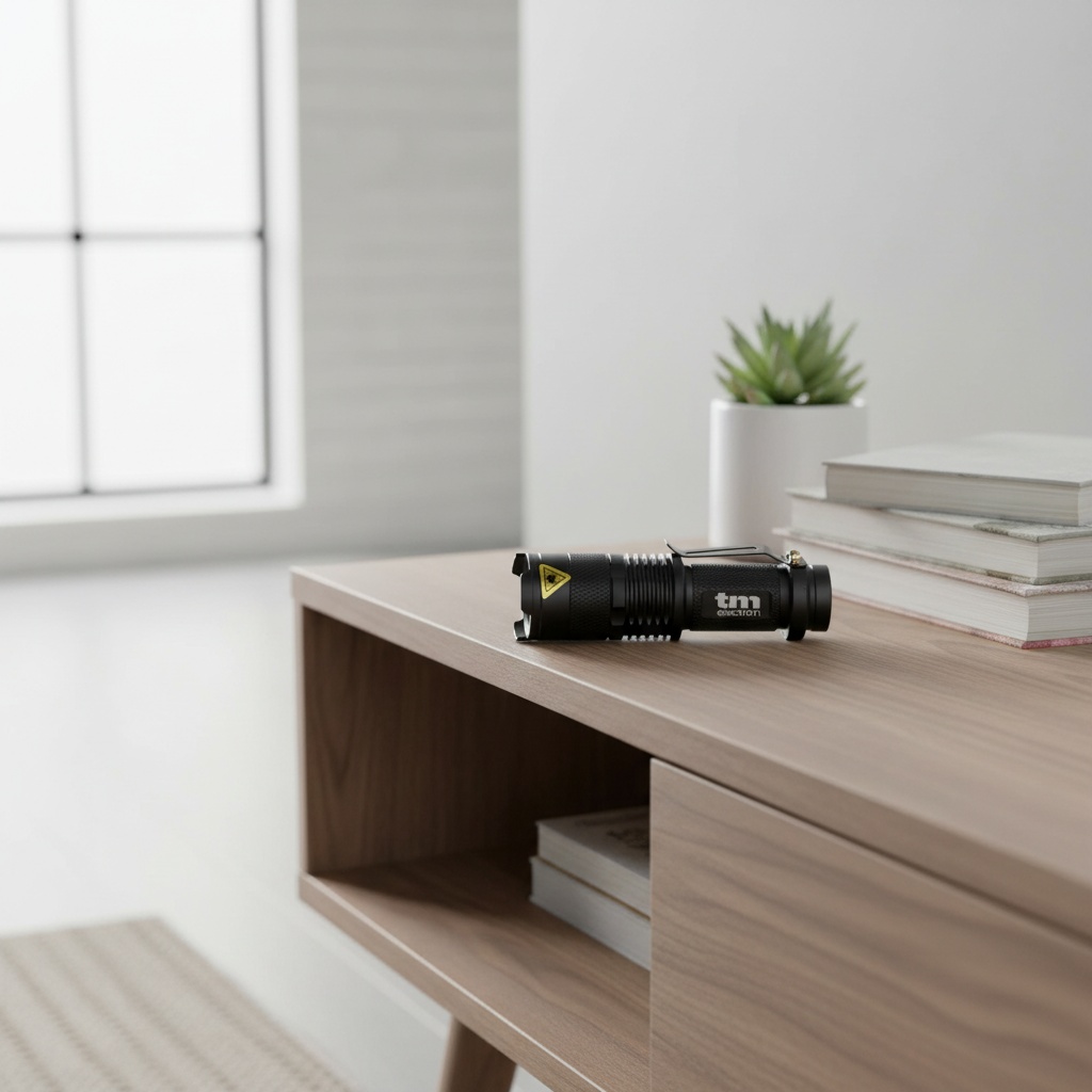 Linterna LED TM Electron TME Negro 3W - Emergencia - imagen 4